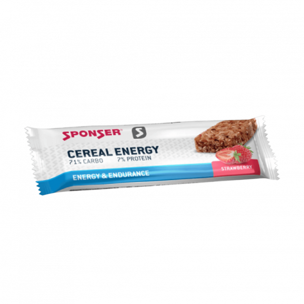 Енергетичний батончик Sponser CEREAL ENERGY (полуниця)