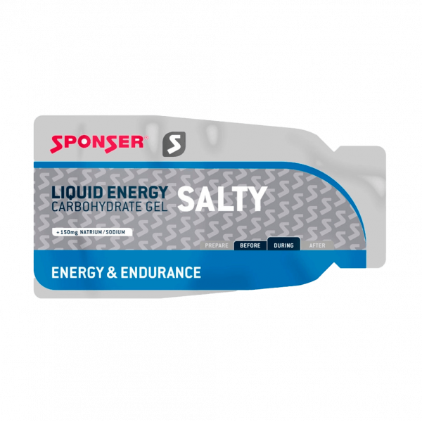 Вуглеводний гель з мінералами Sponser LIQUID ENERGY SALTY