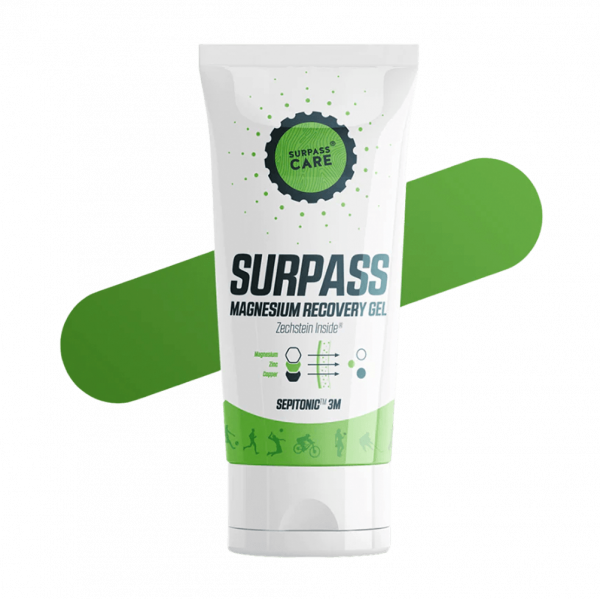 Зігріваючий бальзам для спортсменів Surpass-Care MAGNESIUM RECOVERY GEL 200 мл