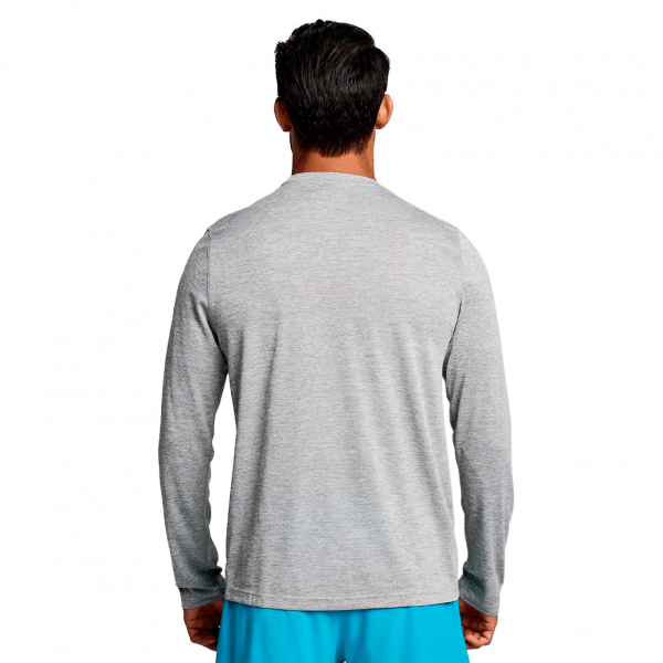 Чоловіча футболка Saucony STOPWATCH GRAPHIC LONG SLEEVE