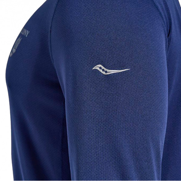 Чоловічий лонгслів Saucony STOPWATCH GRAPHIC LONG SLEEVE