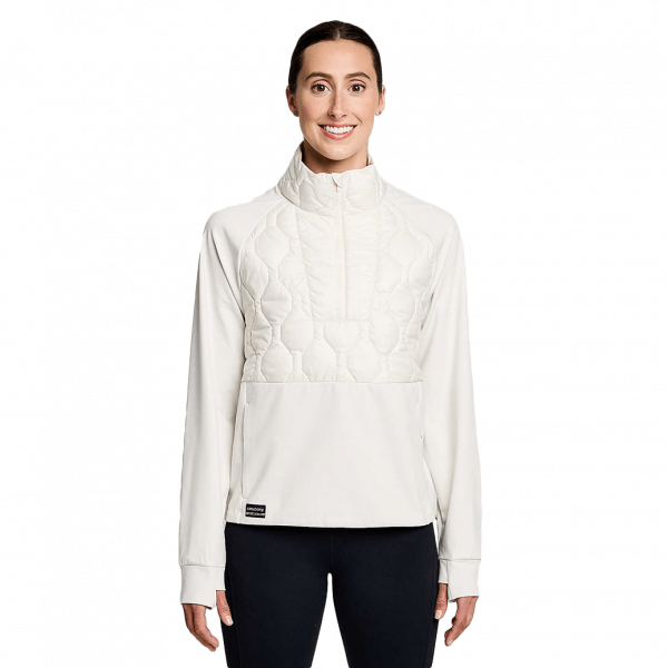 Жіночий анорак Saucony SOLSTICE OYSTERPUFF HALF ZIP