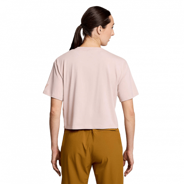 Жіноча футболка Saucony RECOVERY BOXY TEE