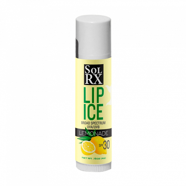 Сонцезахисний бальзам для губ SolRx LIP ICE LEMONADE SPF 30 4 g