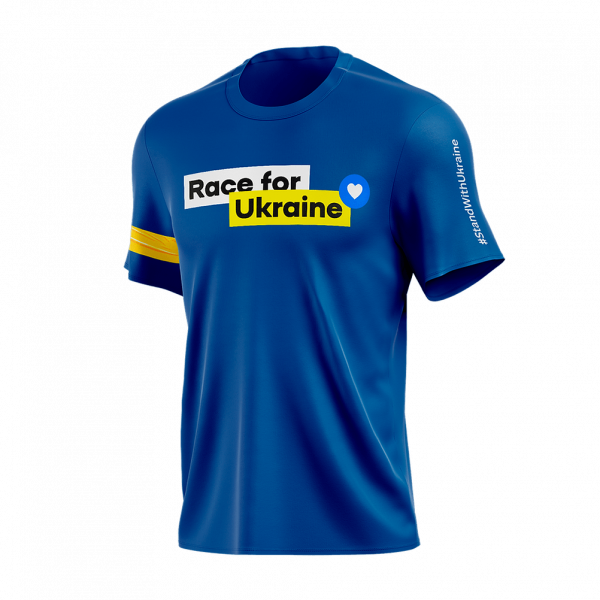 Жіноча футболка Race for Ukraine R4U RUNNING T-SHIRT