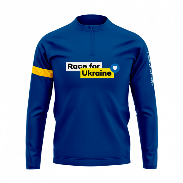 Лонгслів Race for Ukraine R4U RUNNING T-SHIRT LS FLEECE