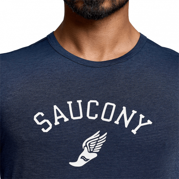 Чоловіча футболка Saucony STOPWATCH GRAPHIC SHORT SLEEVE