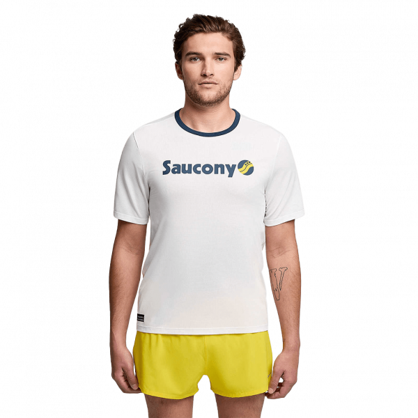 Чоловіча футболка Saucony STOPWATCH GRAPHIC SHORT SLEEVE