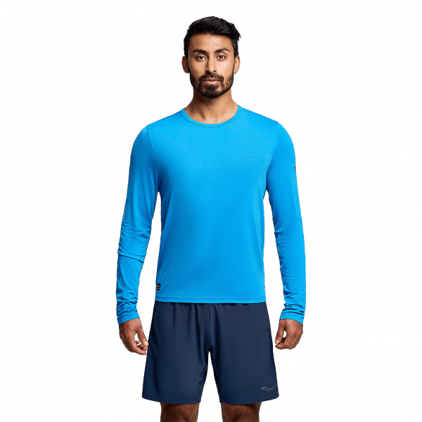 Чоловічий лонгслів Saucony STOPWATCH LONG SLEEVE