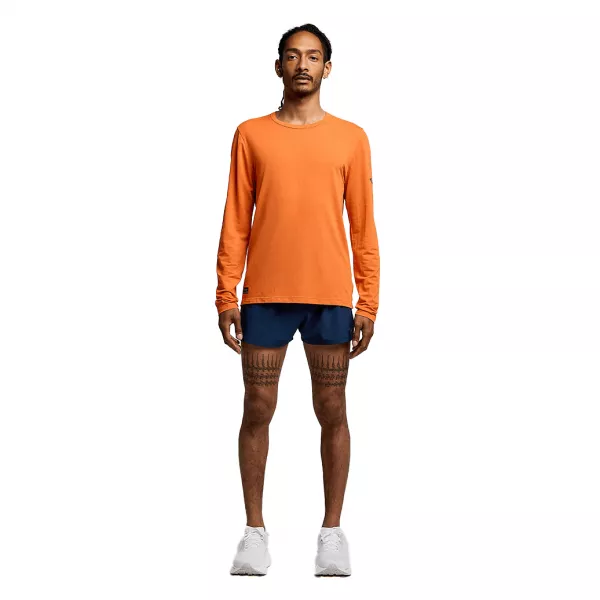 Чоловічий лонгслів  Saucony STOPWATCH LONG SLEEVE